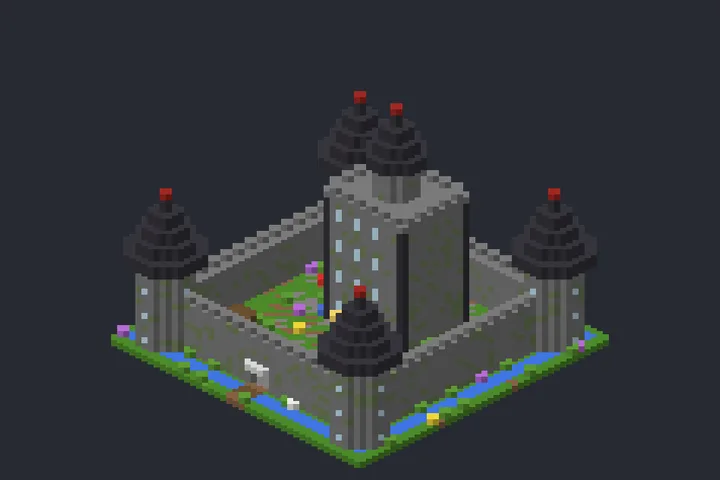 Forte da Pedra no Minecraft