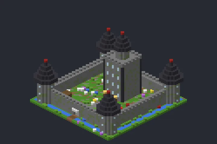 Forte da Ponte no Minecraft