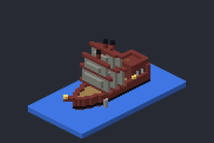 Galeão do Crepúsculo no Minecraft