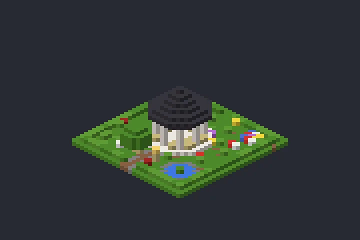 Gazebo da Montanha no Minecraft