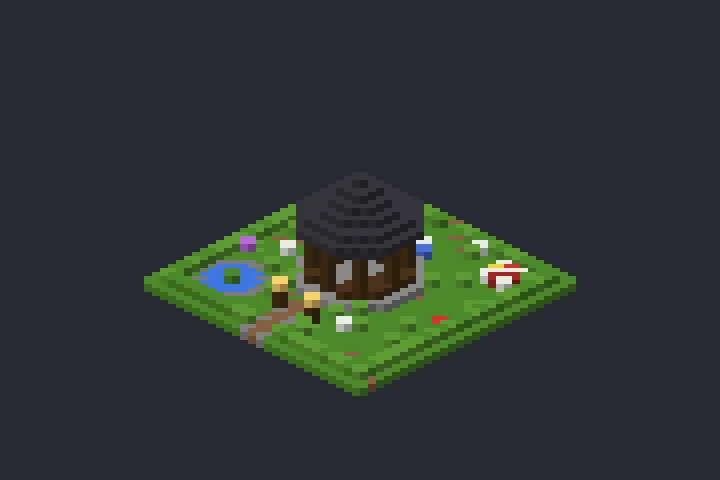 Gazebo da Ponte no Minecraft