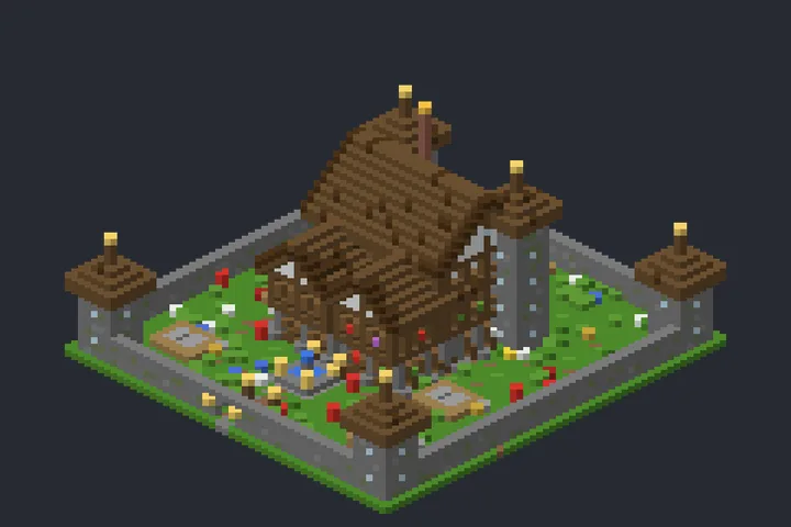 Grande Mansão do Recanto no Minecraft