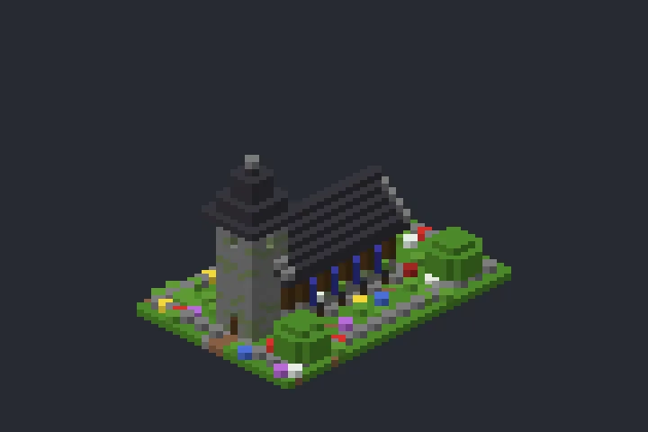 Igreja da Vila da Vila no Minecraft