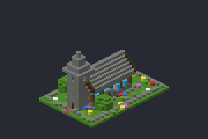 Igrejinha da Serra no Minecraft