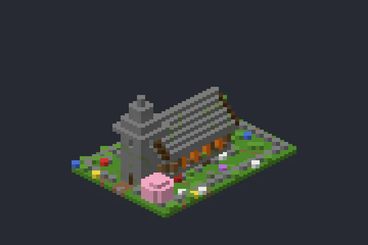 Igrejinha do Carvalho no Minecraft