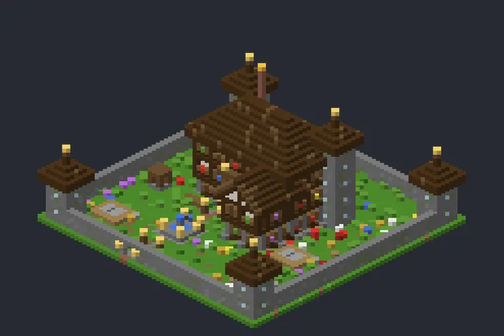 Mansão do Senhor do Planalto no Minecraft