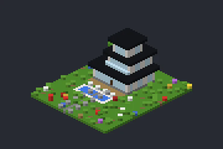 Mansão Moderna da Lua no Minecraft