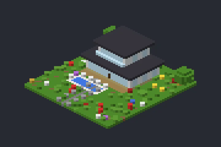 Mansão Moderna da Vila no Minecraft