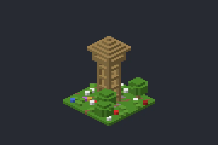 Mirante da Aurora no Minecraft