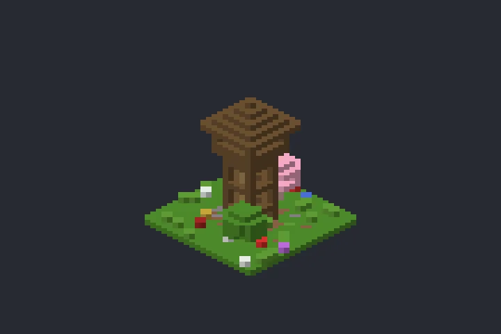 Mirante da Pedra no Minecraft