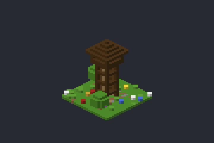 Mirante da Ponte no Minecraft