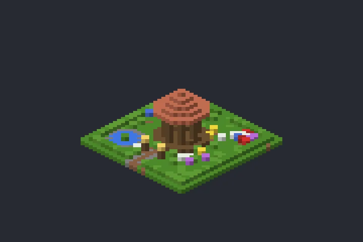 Mirante do Jardim do Salgueiro no Minecraft