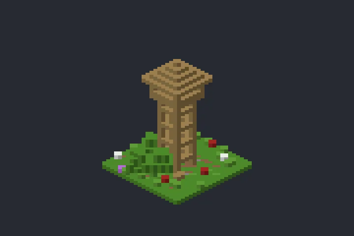 Mirante do Outono no Minecraft