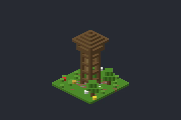 Mirante do Riacho no Minecraft