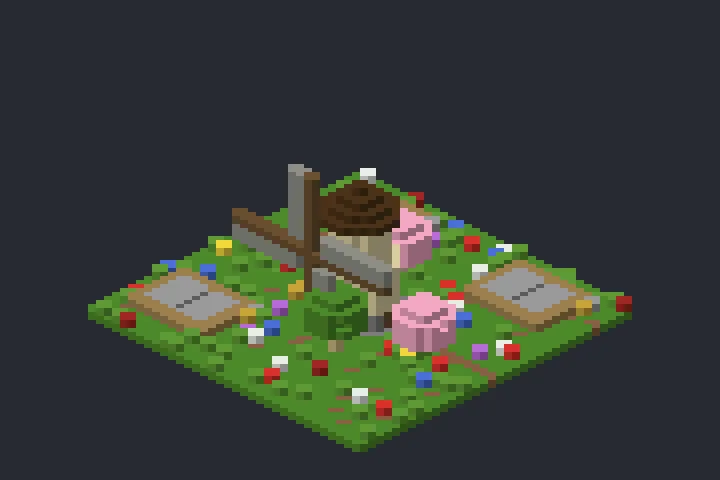 Moinho de Vento da Enseada no Minecraft