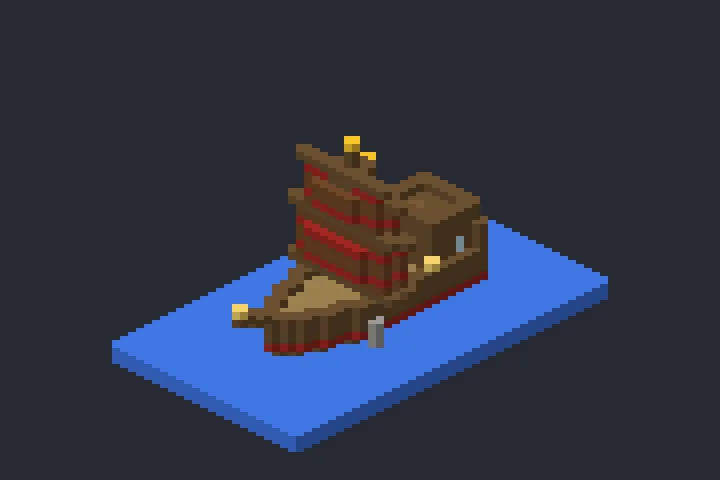 Navio Pirata do Verão no Minecraft