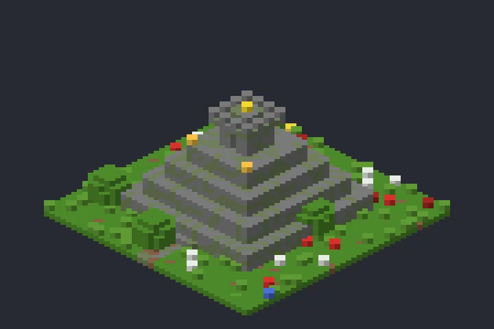 Pirâmide Antiga da Floresta no Minecraft