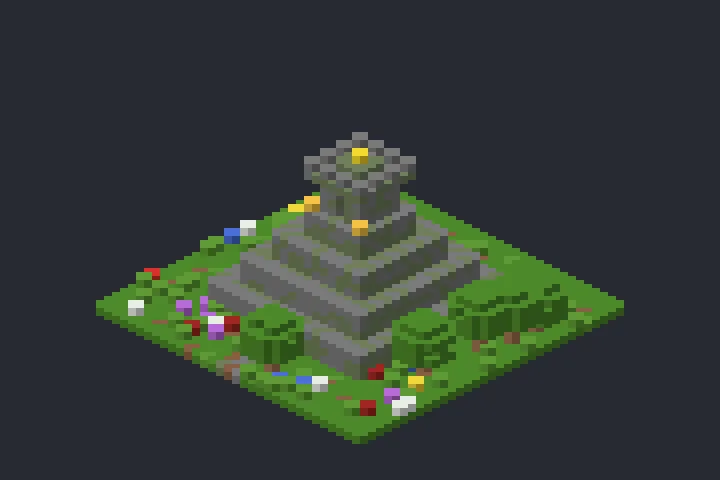 Pirâmide da Floresta no Minecraft