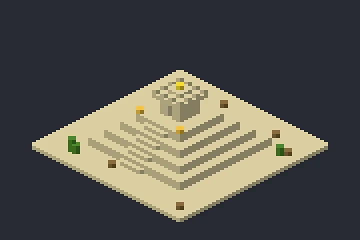 Pirâmide da Serra no Minecraft