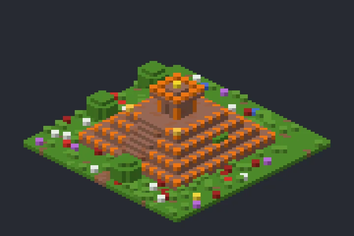 Pirâmide do Crepúsculo no Minecraft