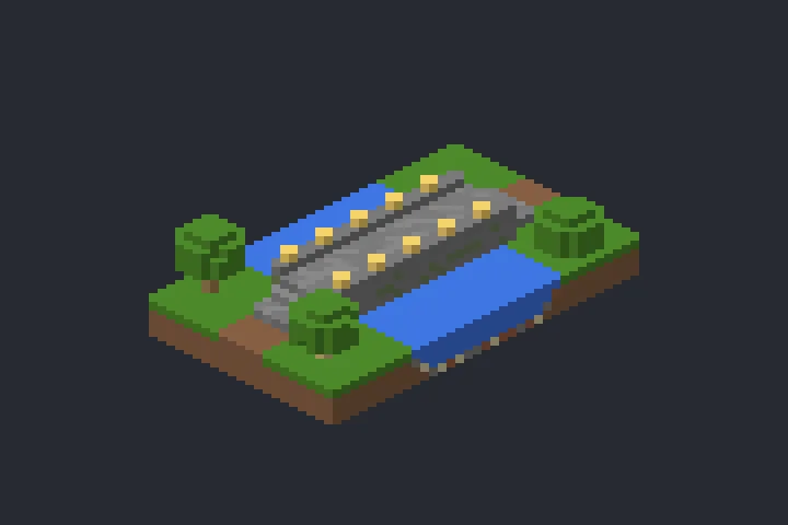 Ponte Antiga da Lua no Minecraft