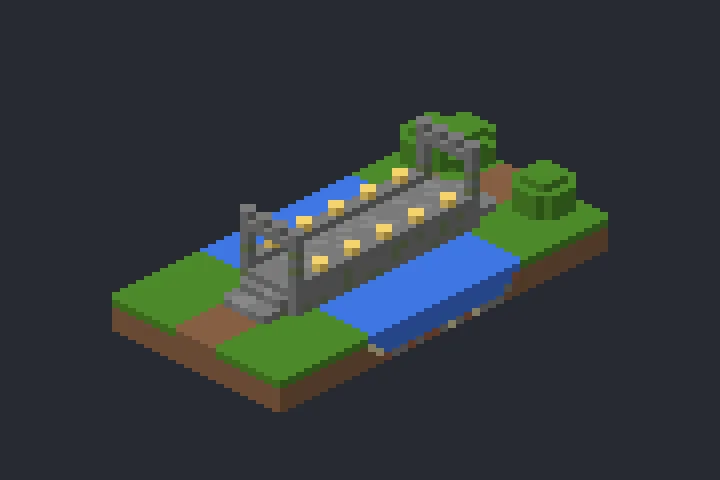 Ponte em Arco das Estrelas no Minecraft