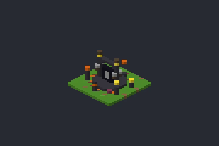 Portal do Nether da Pedra no Minecraft