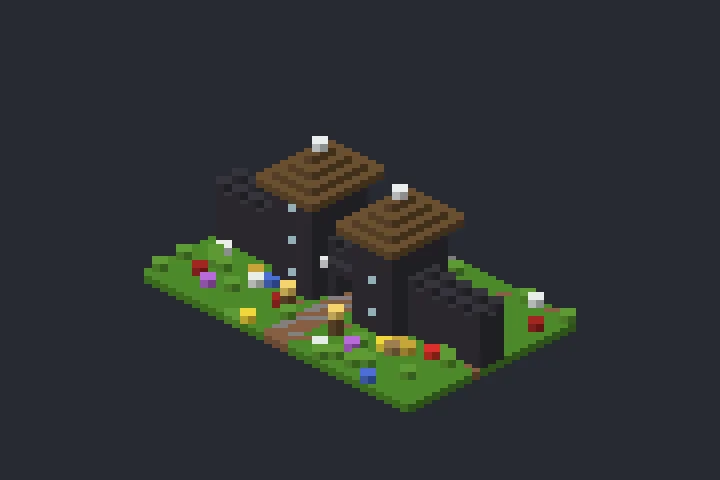 Portão da Cidade do Sol no Minecraft