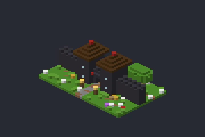 Portão da Muralha da Baía no Minecraft