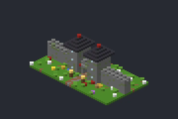 Portão da Muralha das Estrelas no Minecraft