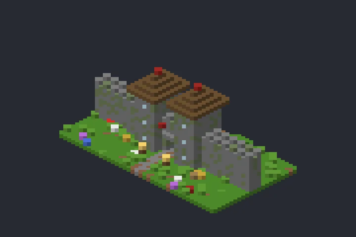 Portão da Muralha do Planalto no Minecraft