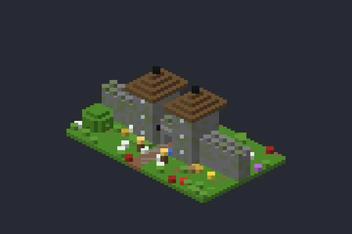 Portão Fortificado da Baía no Minecraft