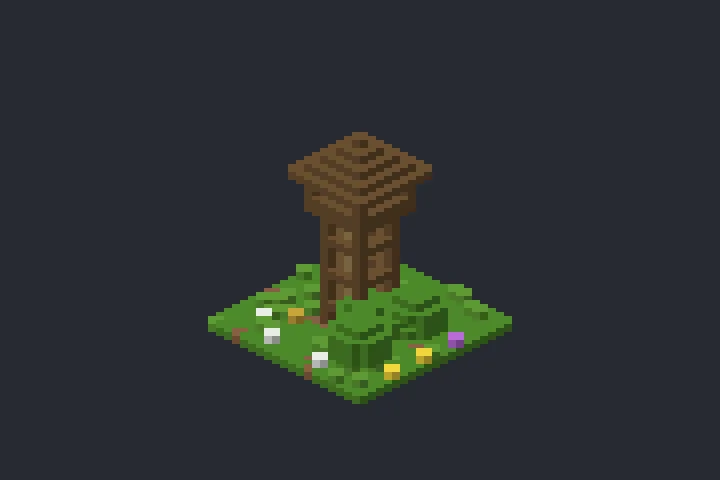 Posto de Vigia da Brisa no Minecraft