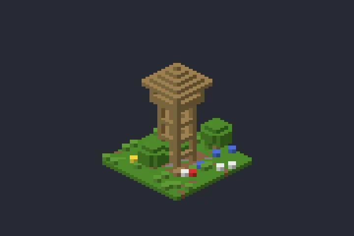Posto de Vigia do Recanto no Minecraft