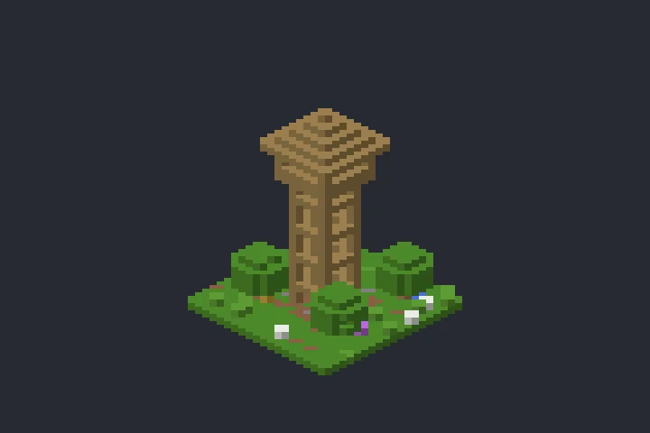 Posto de Vigia do Vale no Minecraft