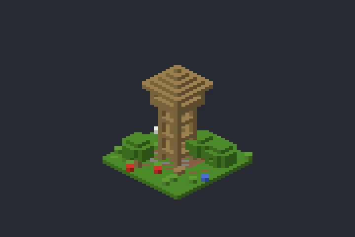 Posto de Vigia do Verão no Minecraft
