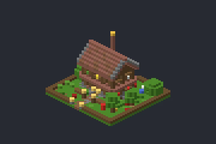 Primeira Casa da Floresta no Minecraft