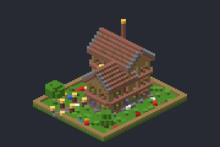 Rancho da Aurora no Minecraft