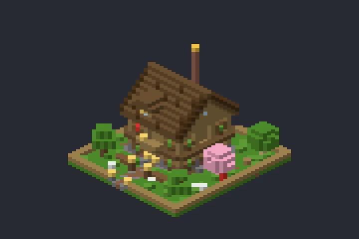 Rancho da Brisa no Minecraft