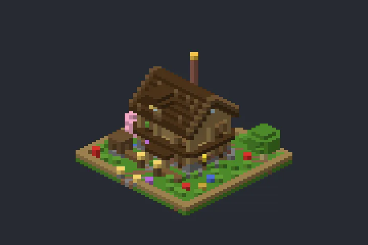 Rancho da Fonte no Minecraft