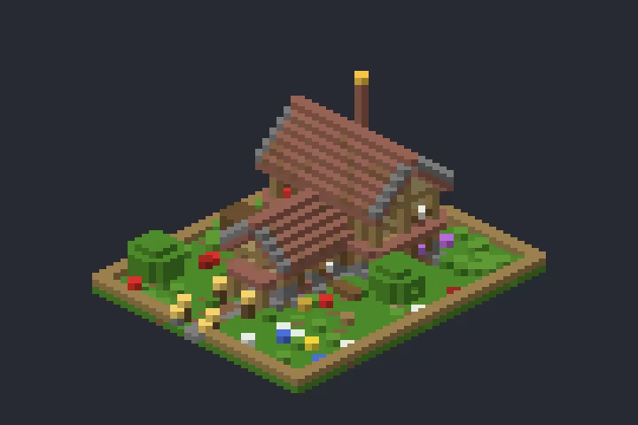 Rancho do Recanto no Minecraft