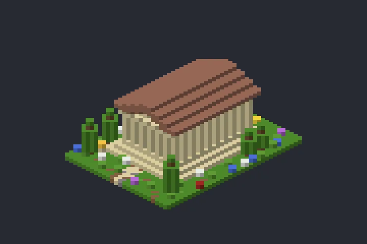Santuário Clássico da Encosta no Minecraft