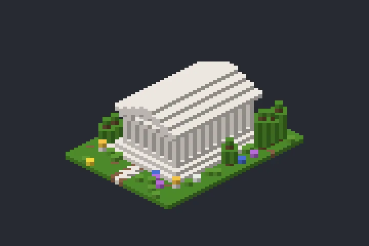 Santuário Clássico do Jardim no Minecraft