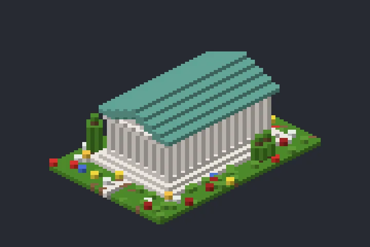 Templo Antigo da Clareira no Minecraft