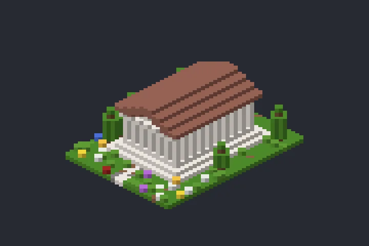 Templo Antigo da Colina no Minecraft