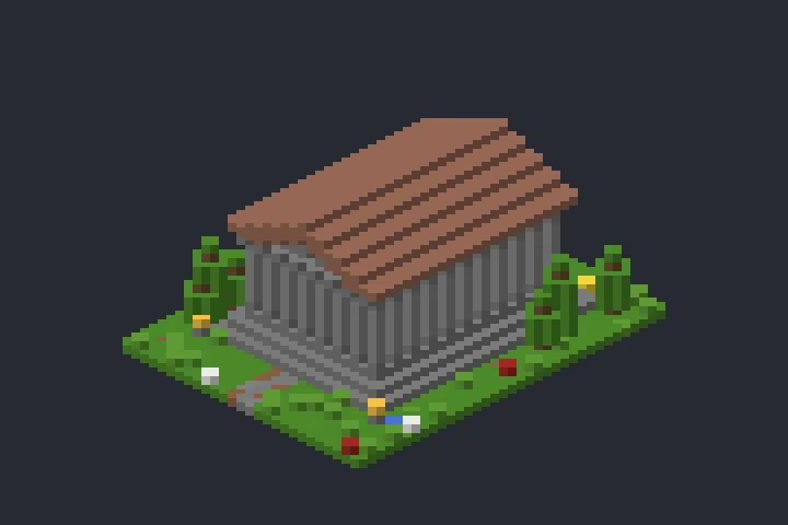 Templo Antigo da Lagoa no Minecraft