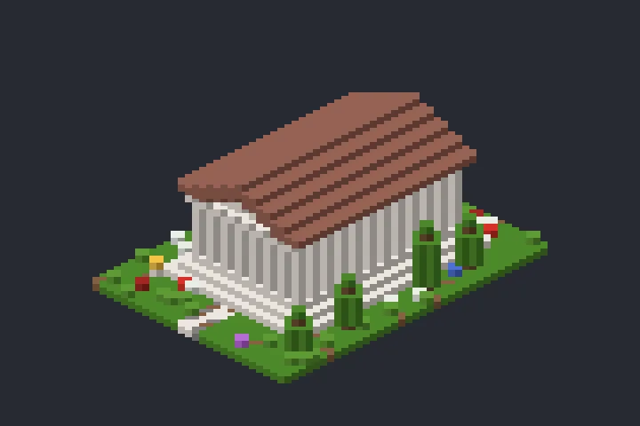 Templo Antigo do Verão no Minecraft