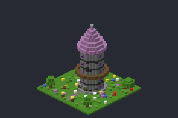 Torre Arcana do Ipê no Minecraft