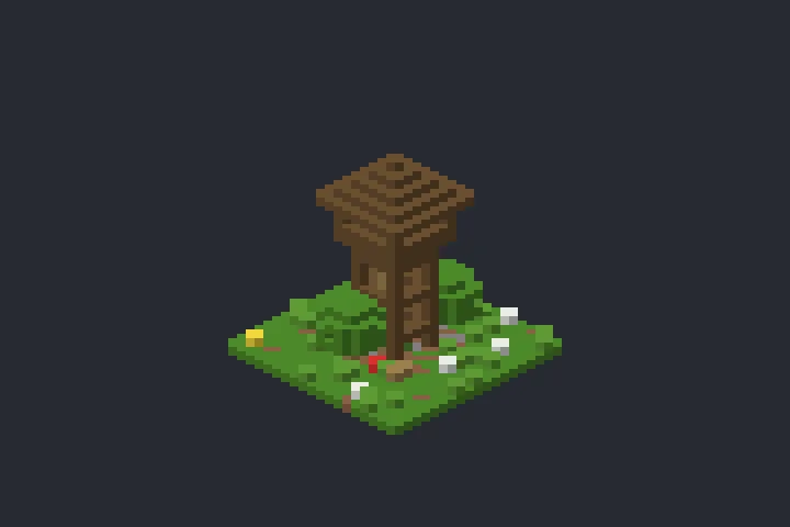 Torre de Observação da Serra no Minecraft
