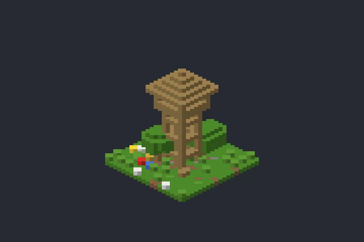 Torre de Vigia da Lua no Minecraft